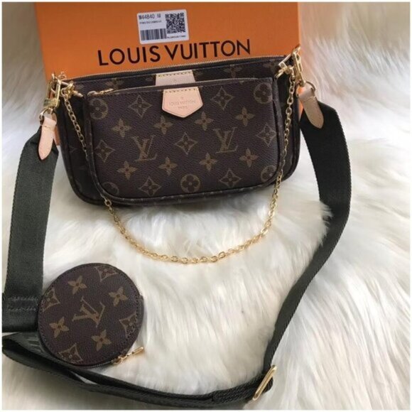 🌈🌹LOUIS VUITTON Monogram Multi Pochette Accessories